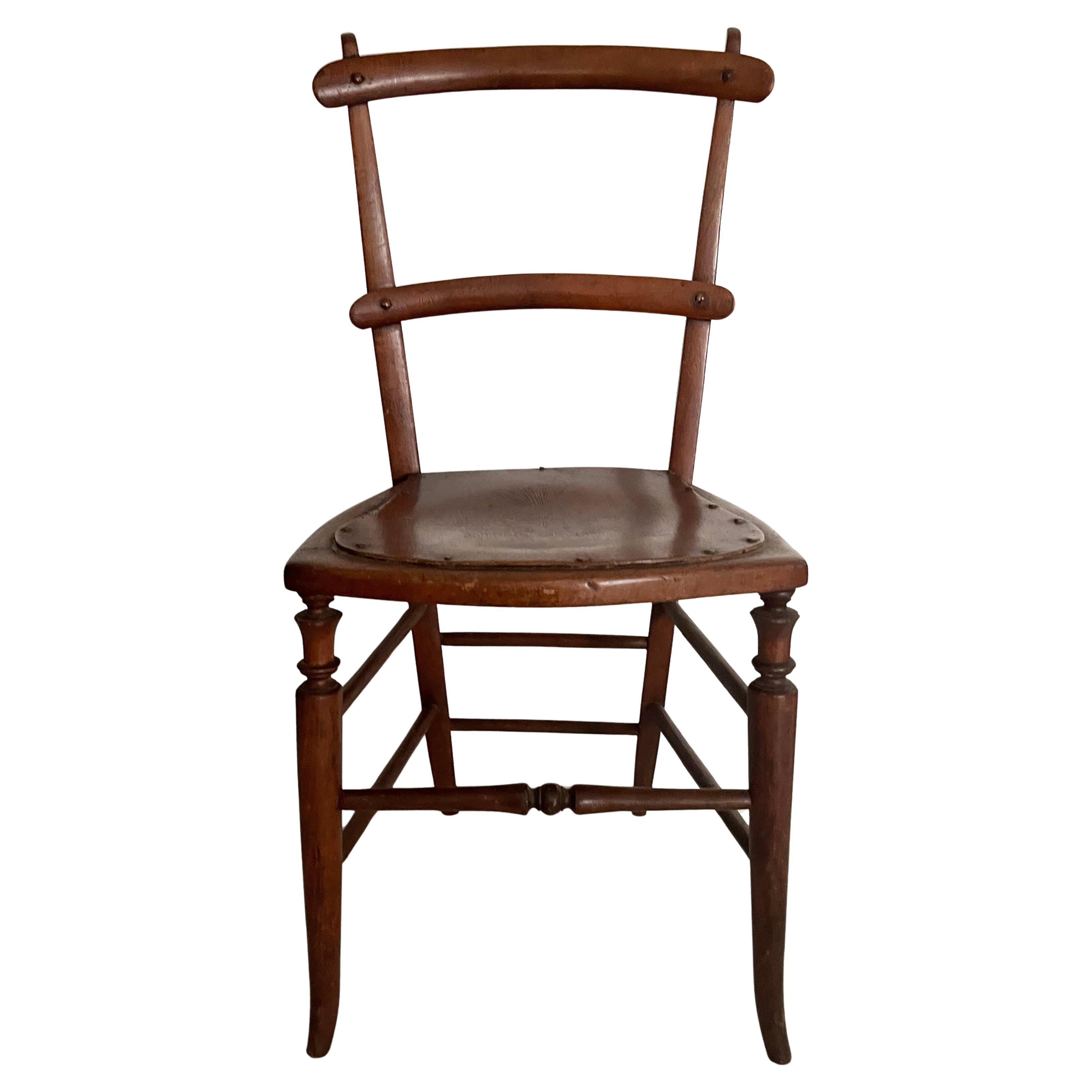 1920s Antique Luterma Bistro Bentwod Chair from Estonia, Northern Europe