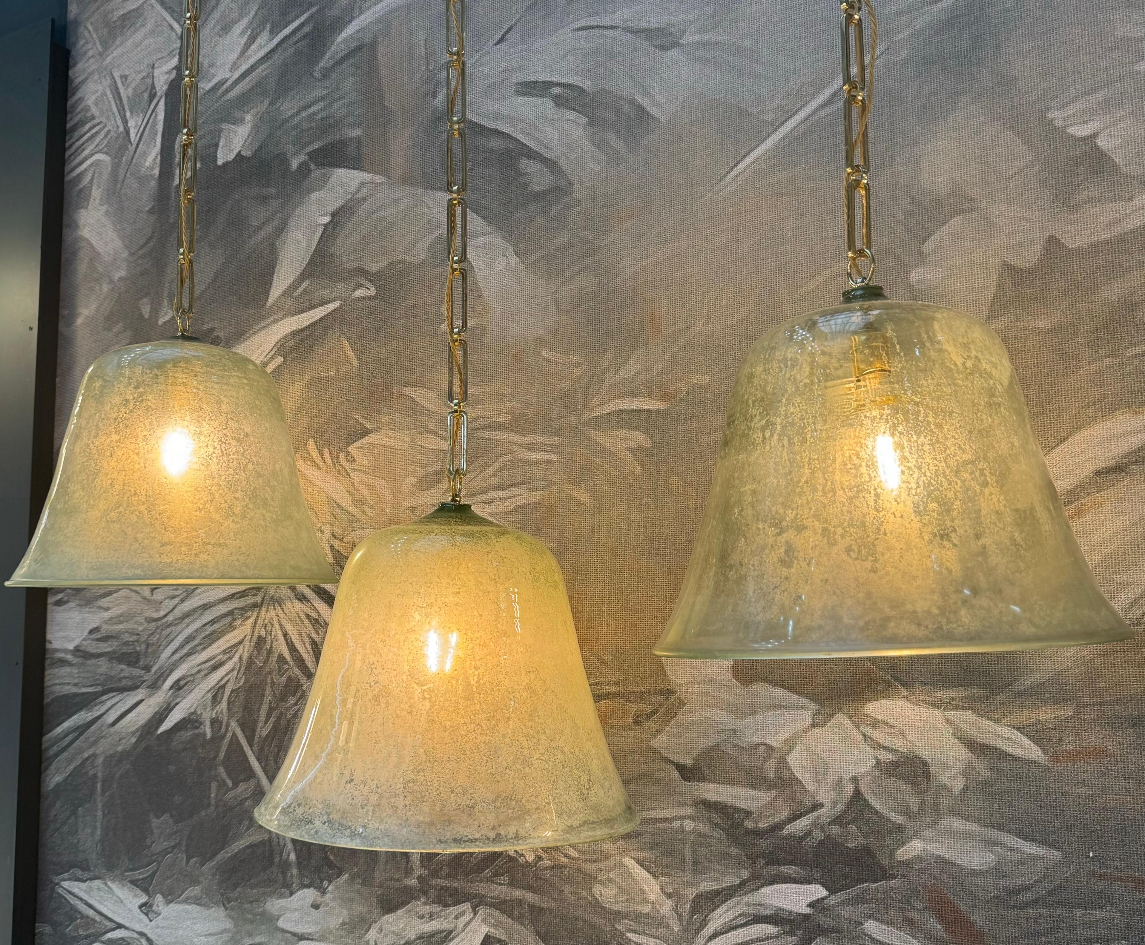 Fait main Pendentif Cloche Melon 1920 en vente