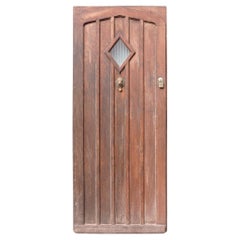 1920s Retro Oak Front Door