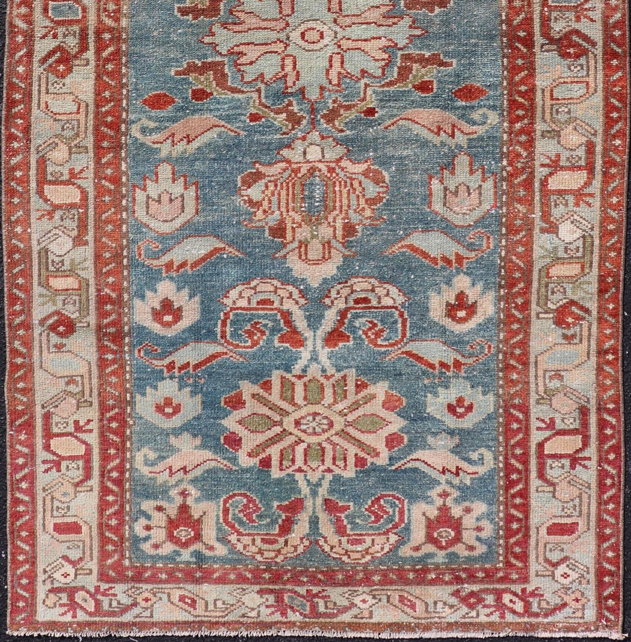 1920's Antique Persian Hamadan Rug   3'1