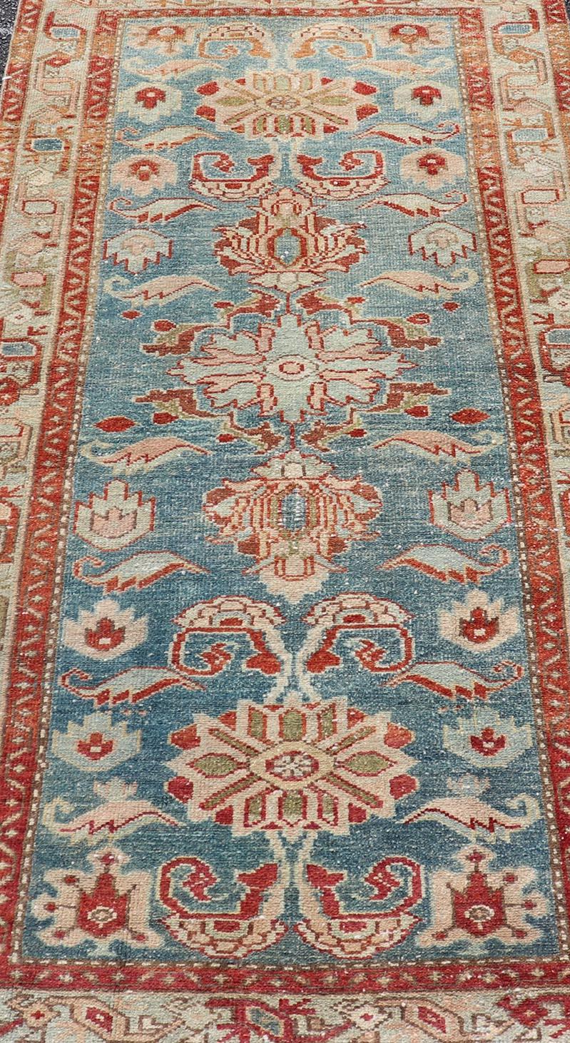 1920's Antique Persian Hamadan Rug   3'1