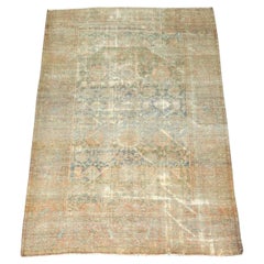 1920s Antique Persian Mahal Rug 6.9 x 9.9