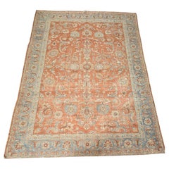 1920s Antique Persian Mahal Rug  9x12
