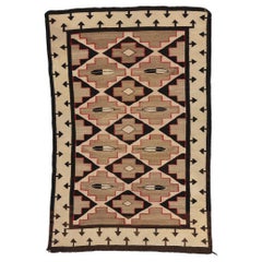 1920er Jahre Antike Kristall Navajo-Stil Decke Teppich Native American Textile