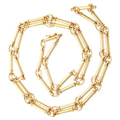 1920s Antique Yellow Gold Chain