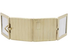 1920s Antique Yellow Gold Travelling Photograph Frame by Tiffany & Co.