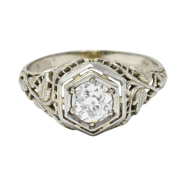 Vintage Engagement Rings - 18,892 For Sale at 1stdibs - Page 6