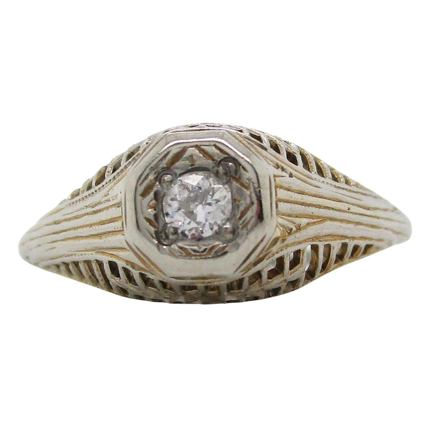 art deco rings for sale