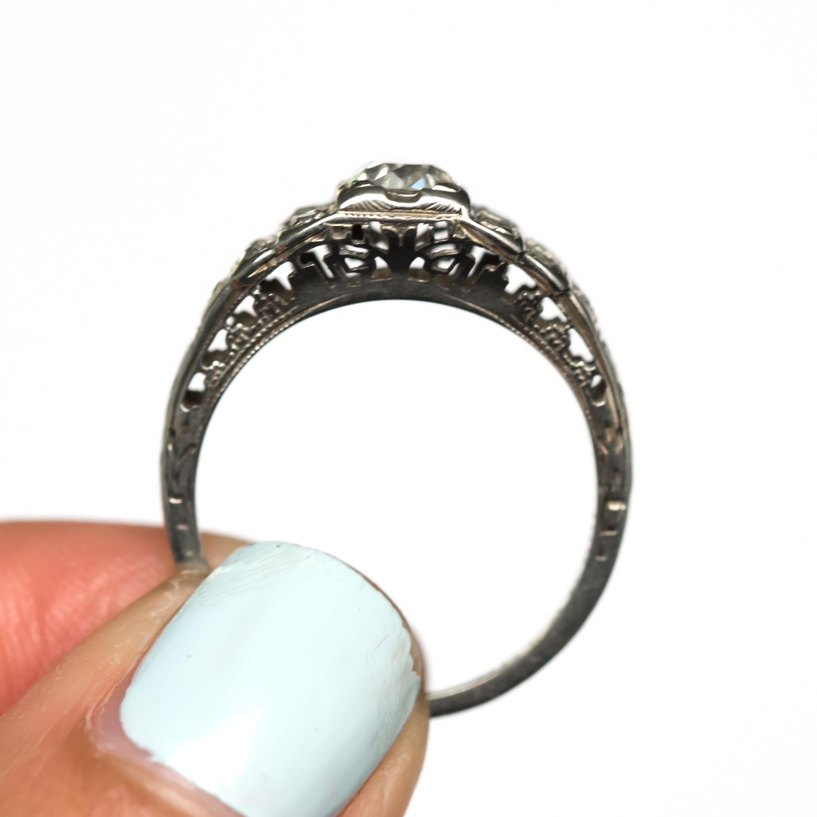 old brilliant cut diamond