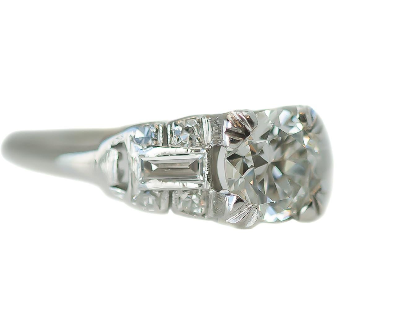 20s deco engagement ring