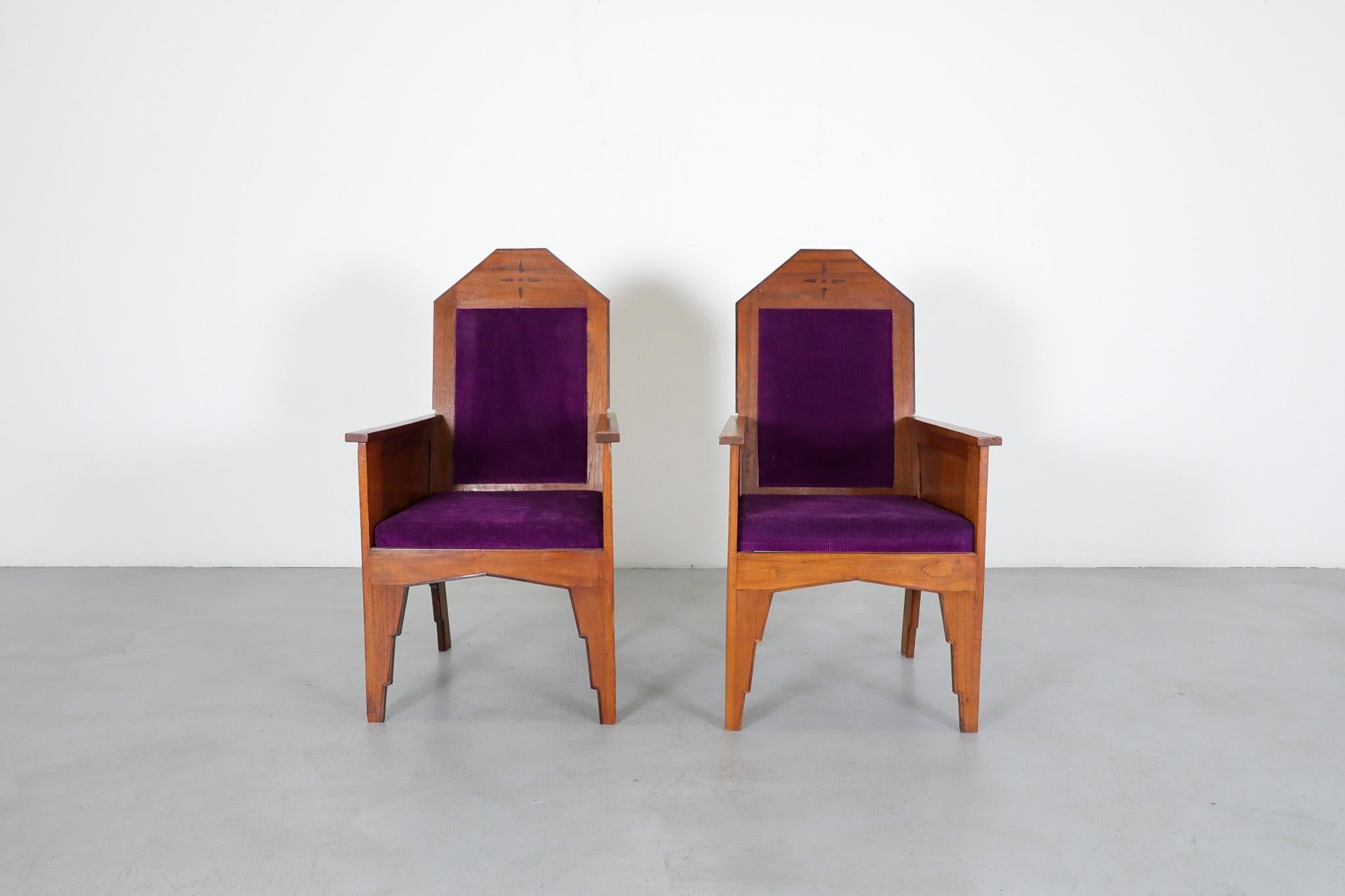 Preciosos sillones de teca de la 