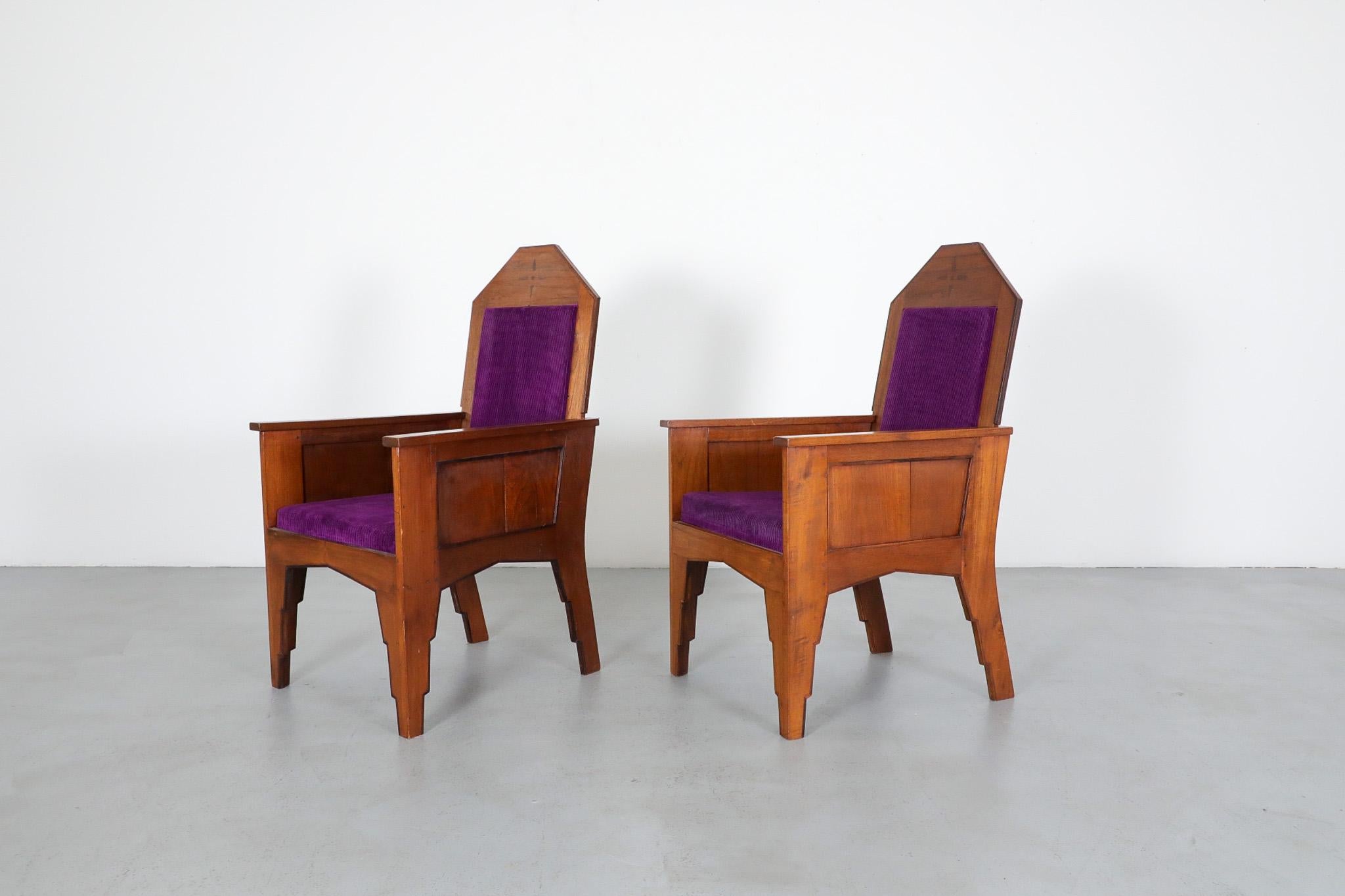 Sillones Art Decó de 1920 