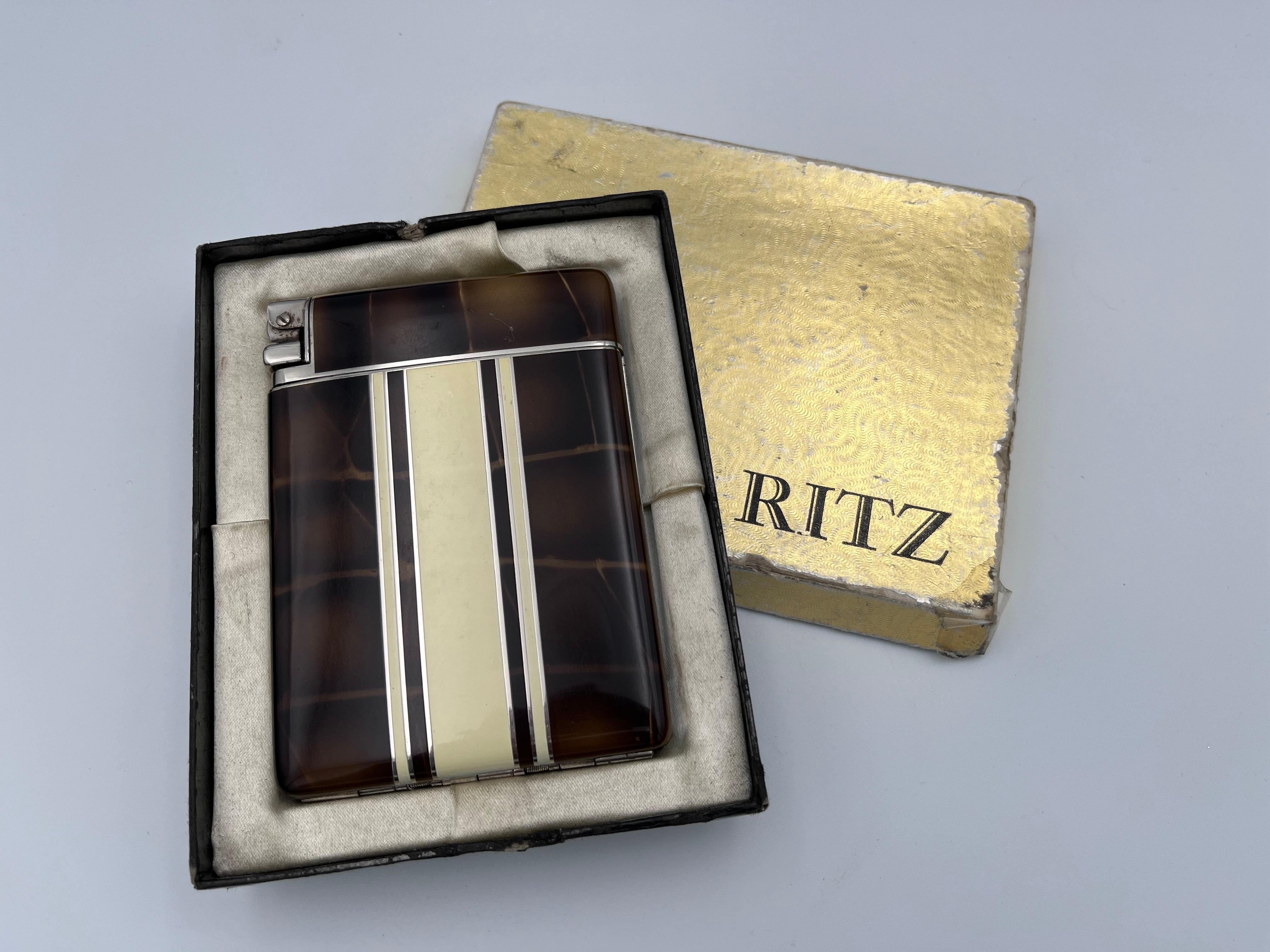 Ultra Rare 1920s Art Deco Dual Cigarette Case & Lighter: Crocodile Design with Original Box (Made in Austria)

A striking example of 1920s Art Deco design, this dual cigarette case and lighter combination is as functional as it is beautiful. Housed