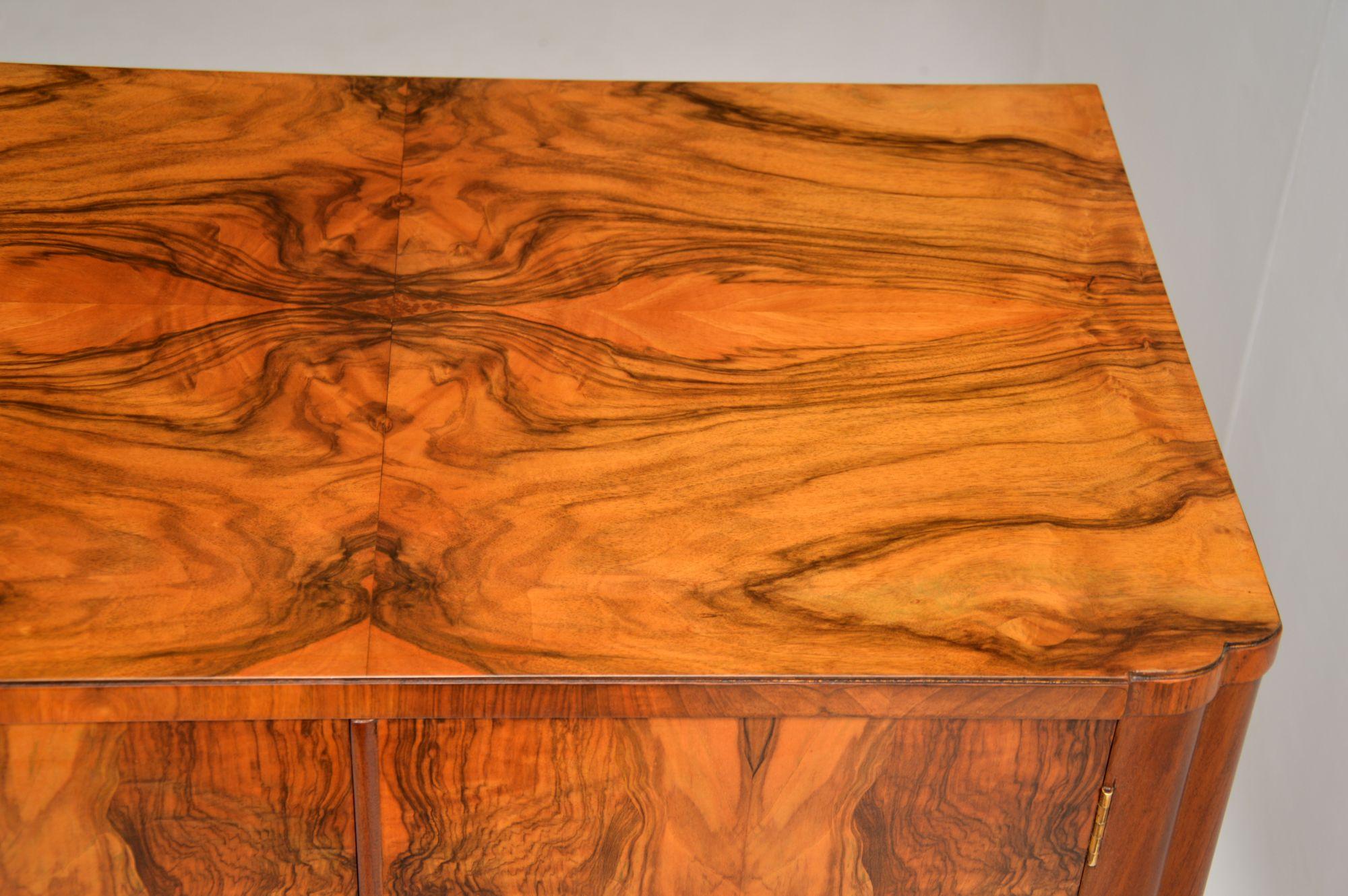 1920’s Art Deco Burr Walnut Compactum Wardrobe 3
