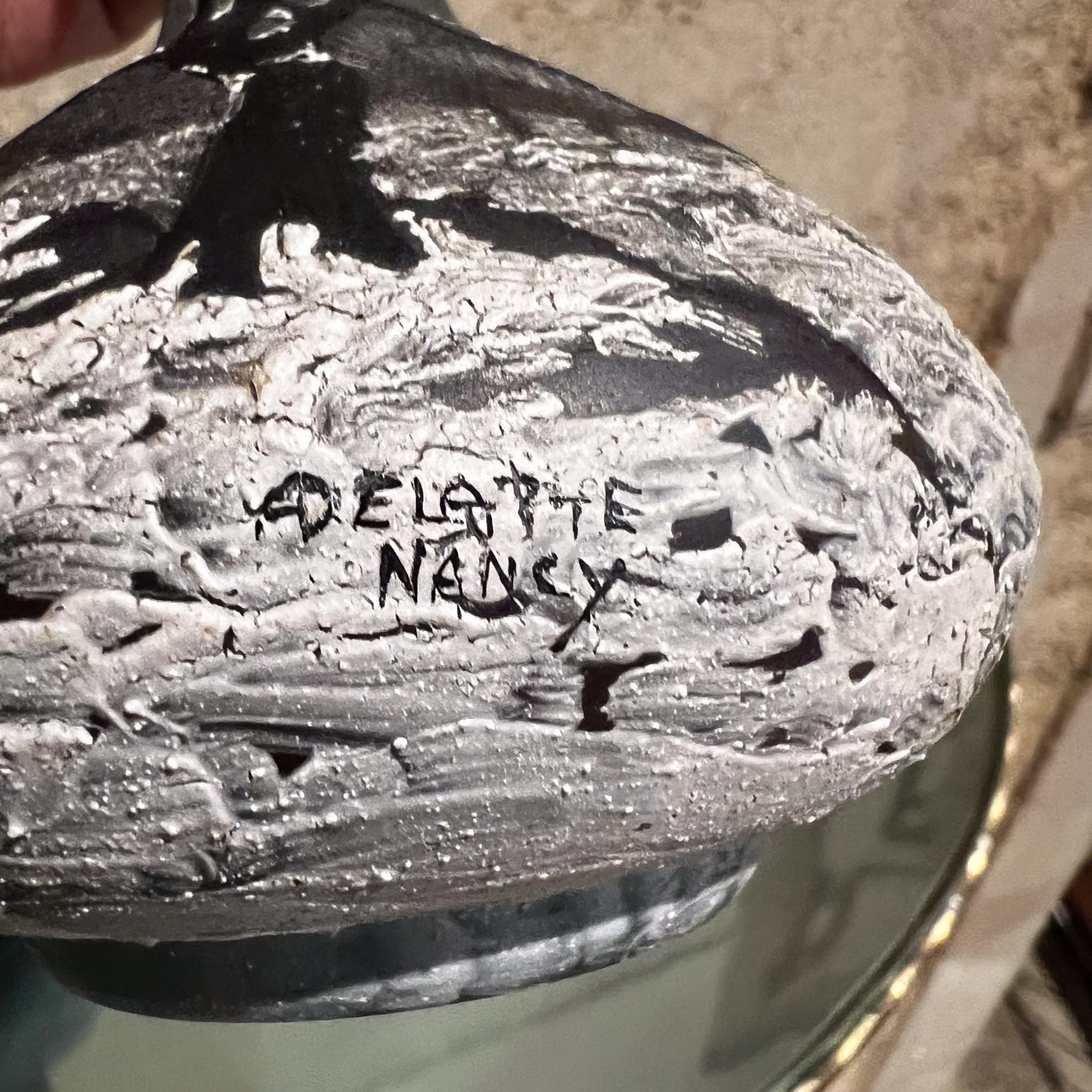Vases d'art en verre camée Art déco des années 1920 par Andre Delatte Nancy, France 5