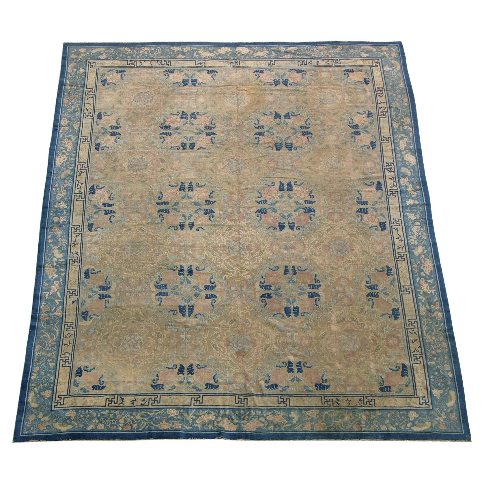 1920s Art Deco Chinese Carpet For Sale