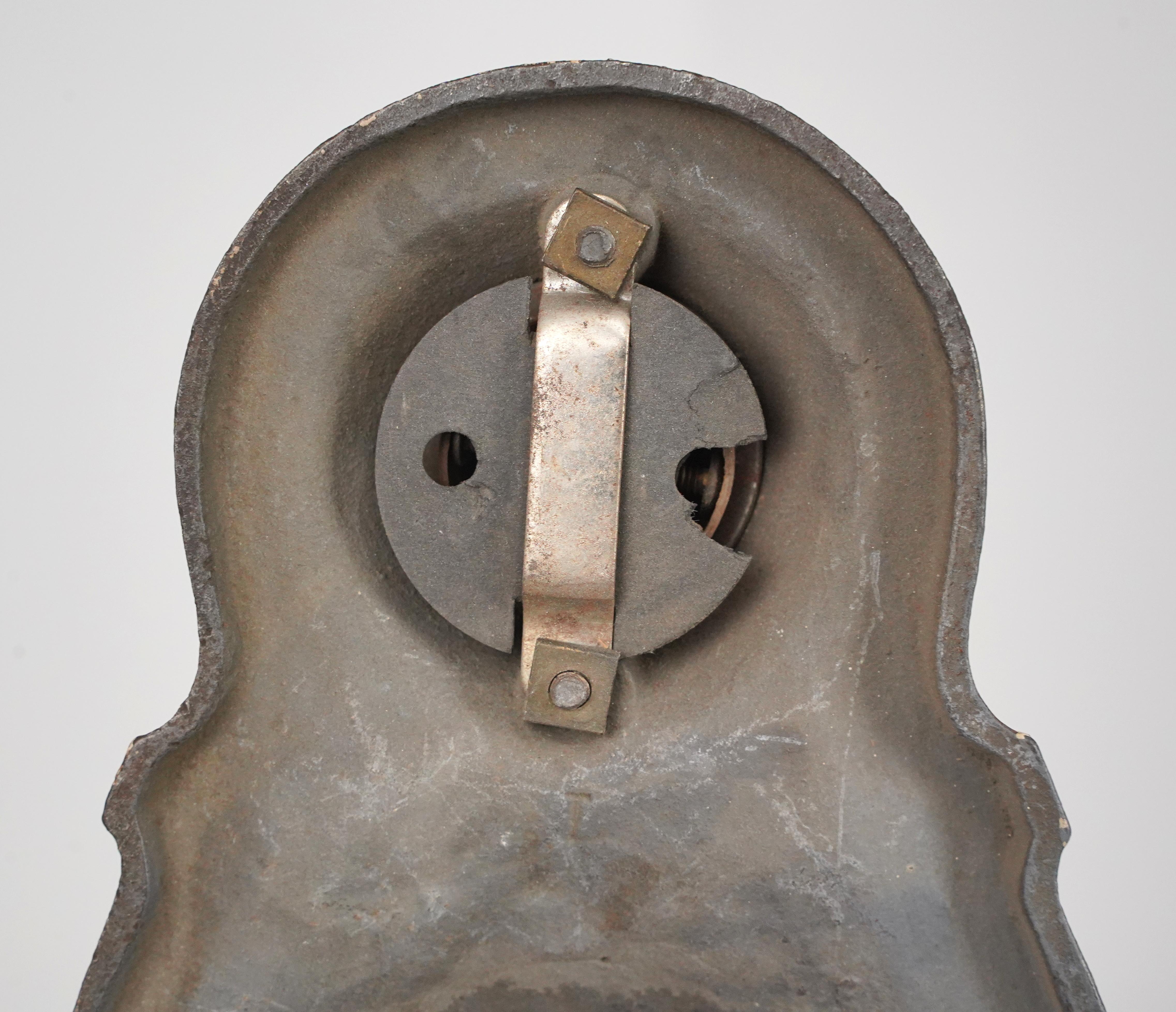 1920er Art Deco Freiliegende Glühbirne Flush Mount Light im Angebot 3