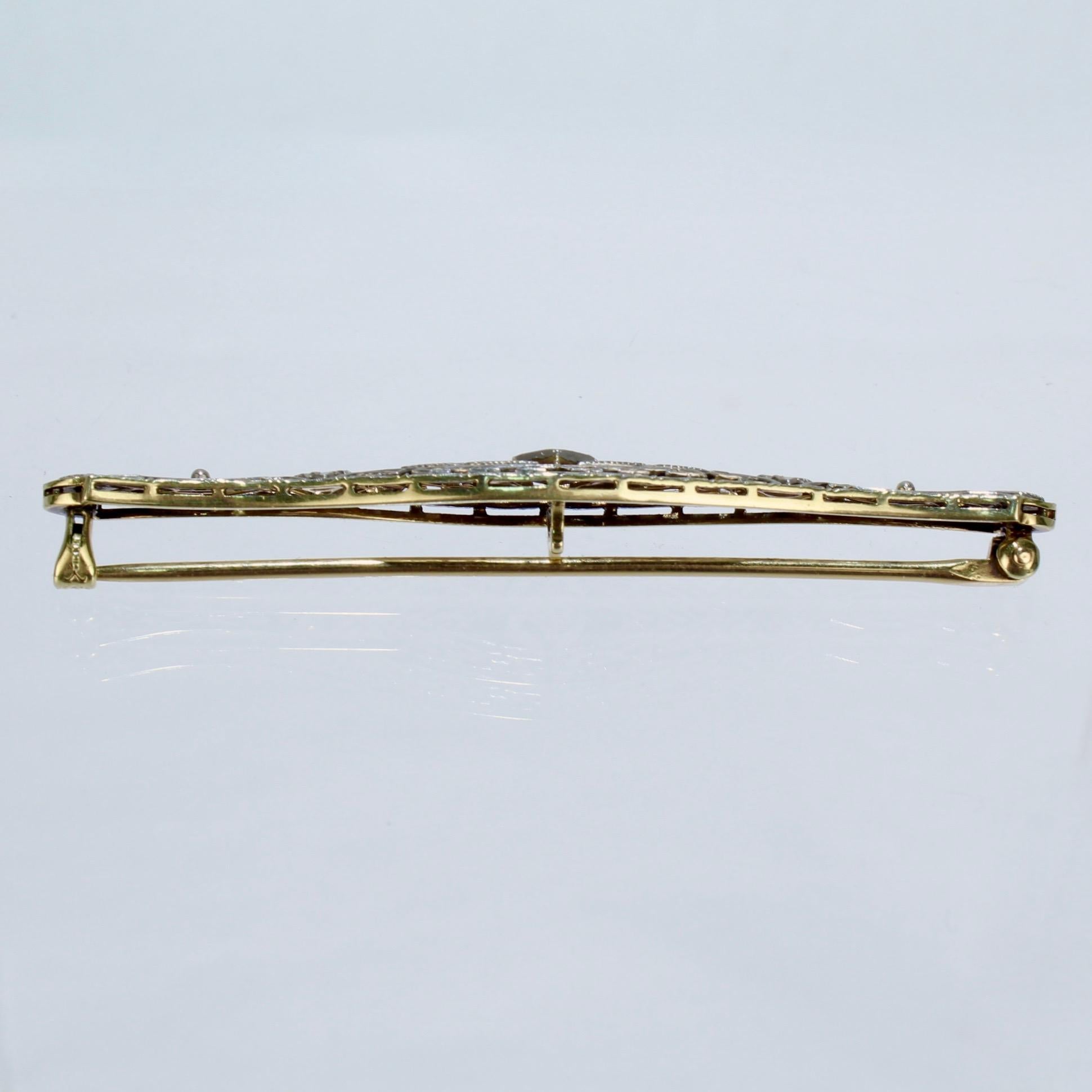 1920s brooch