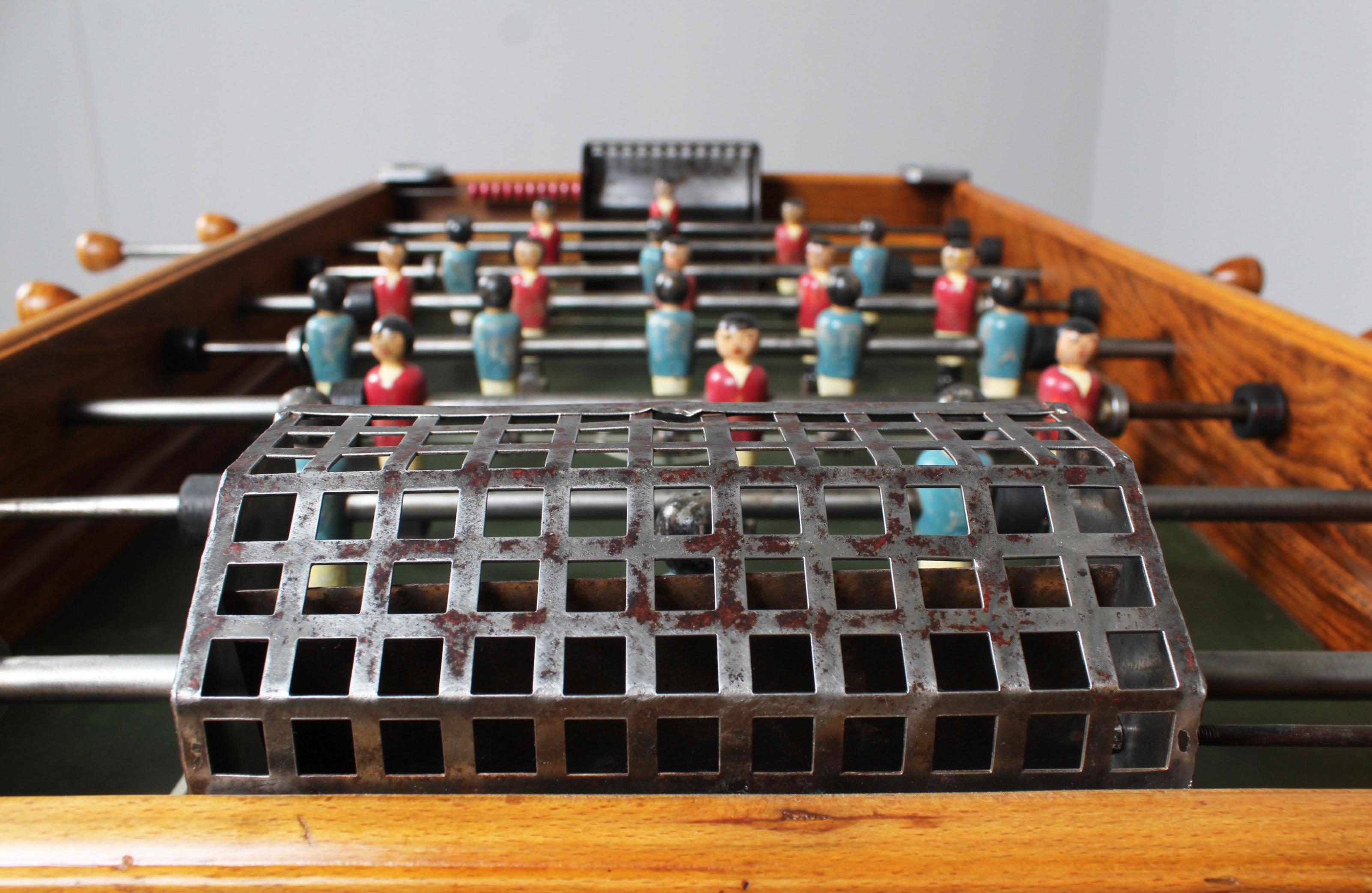 Early 20th Century 1920s Art Deco Foosball Table, Baby-Foot