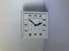 1920s Art-Deco Kienzle Porcelain Wall Clock, Germany
