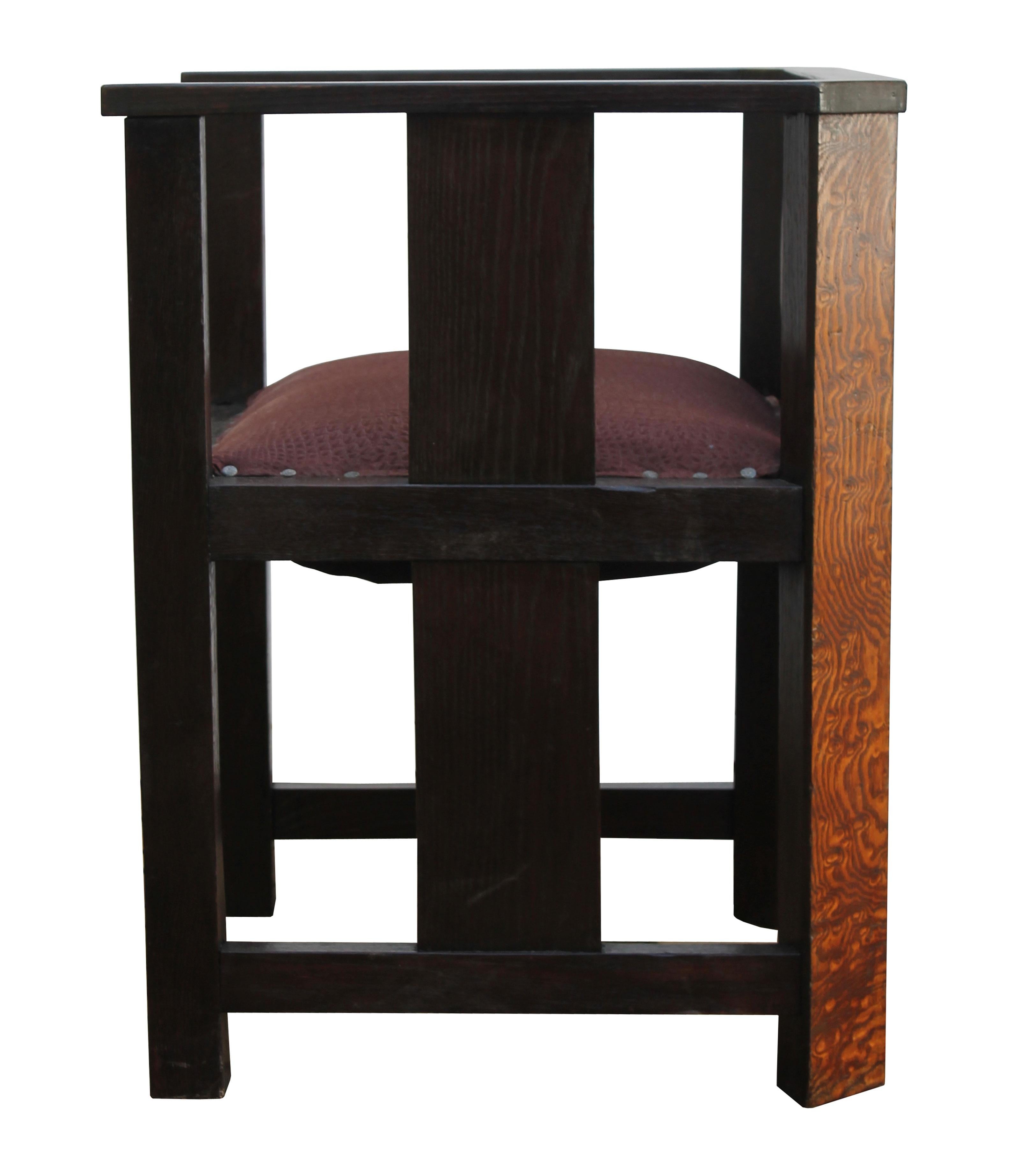 1920's Art Deco Lounge Chair For Sale 4