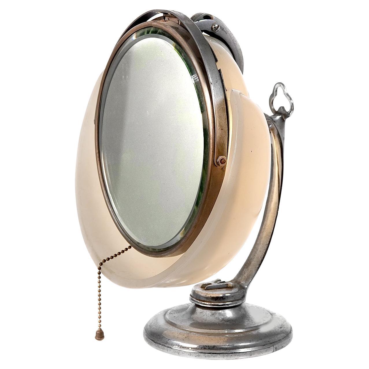 1920s Art Deco Make-Up Mirror For Sale