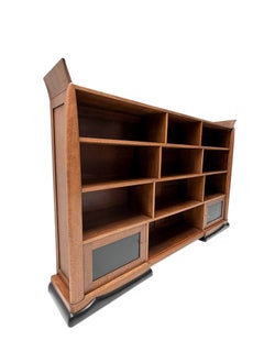 Offenes Bücherregal im Art-déco-Stil der 1920er Jahre von Paul Bromberg für H. Pander