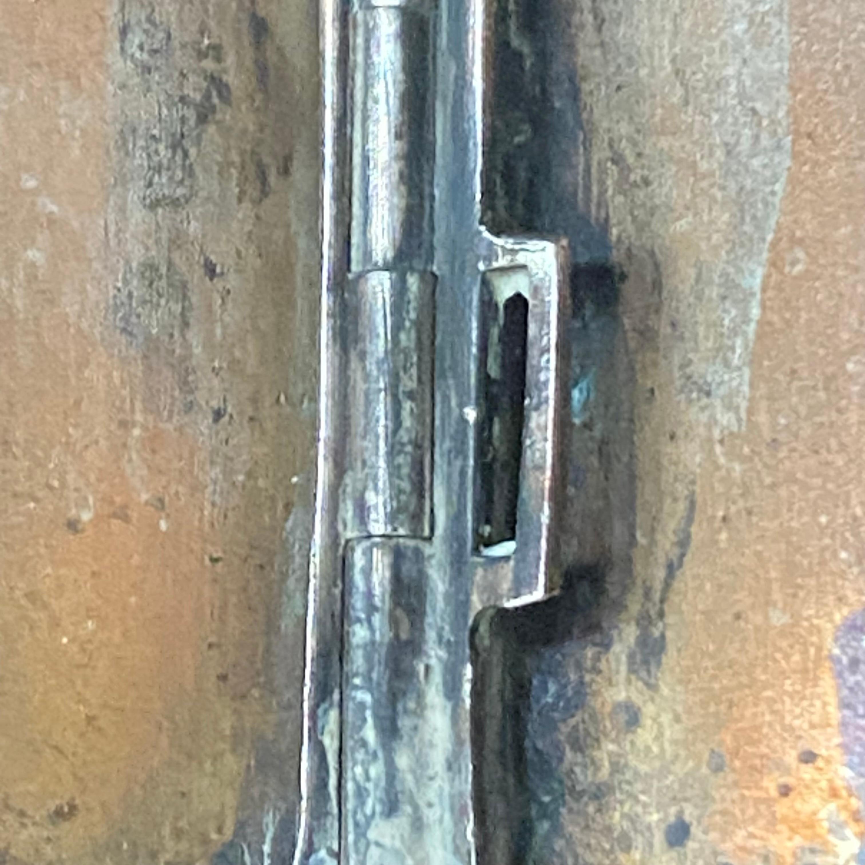 Portasigarette o portanome in argento con iniziali MD del periodo Art Deco del 1920 di Hermés. in vendita 3