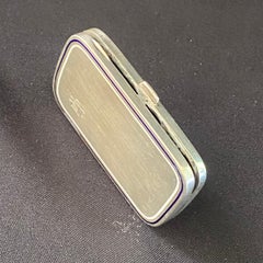 1920's Art Deco Period MD Initials Silver Cigarette or Namecard Case by Hermés.