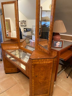 1920s Art Deco Vanity Dressing Table Attributed to Henry Van De Velde