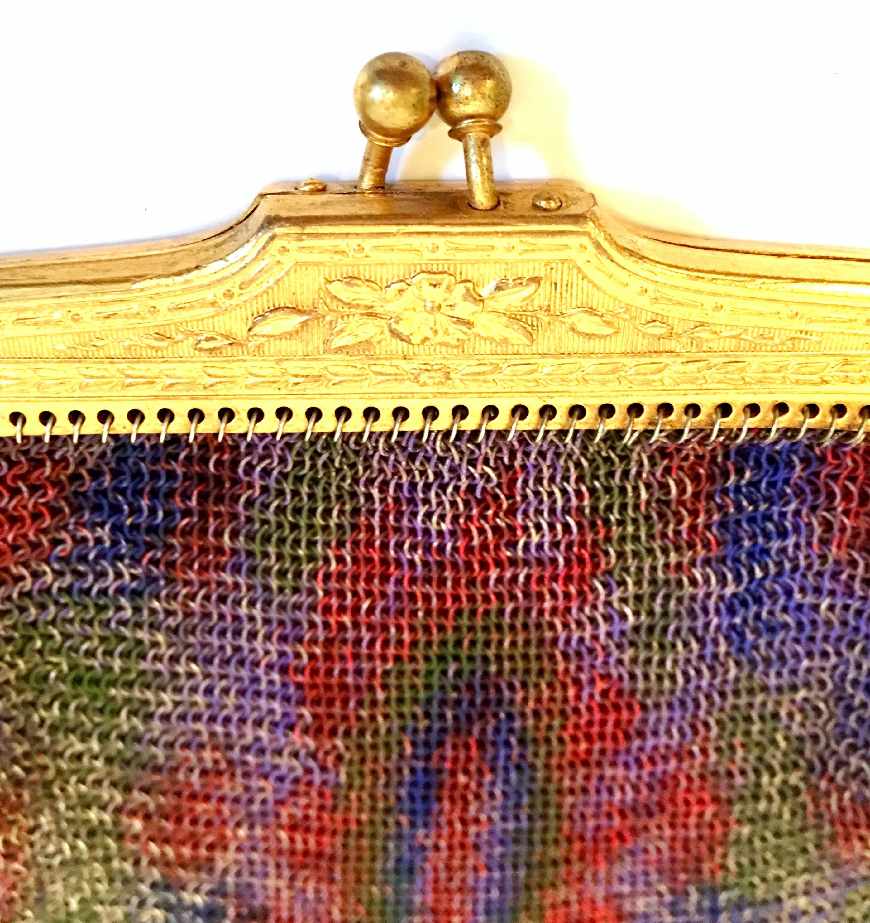 1920'S Art Deco Whiting & Davis Metal Mesh 