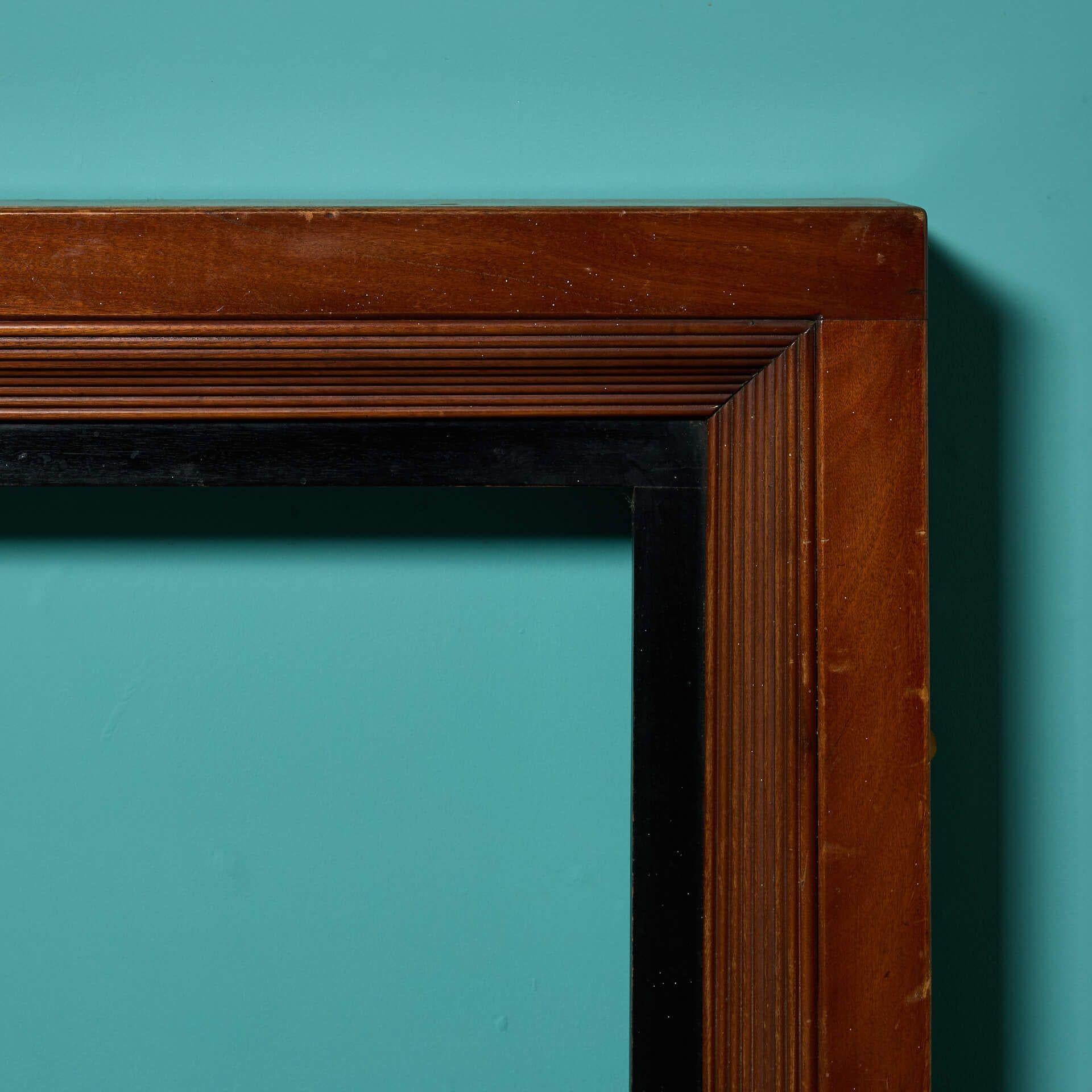 Anglais Cheminée en bois Art déco des années 1920 en vente