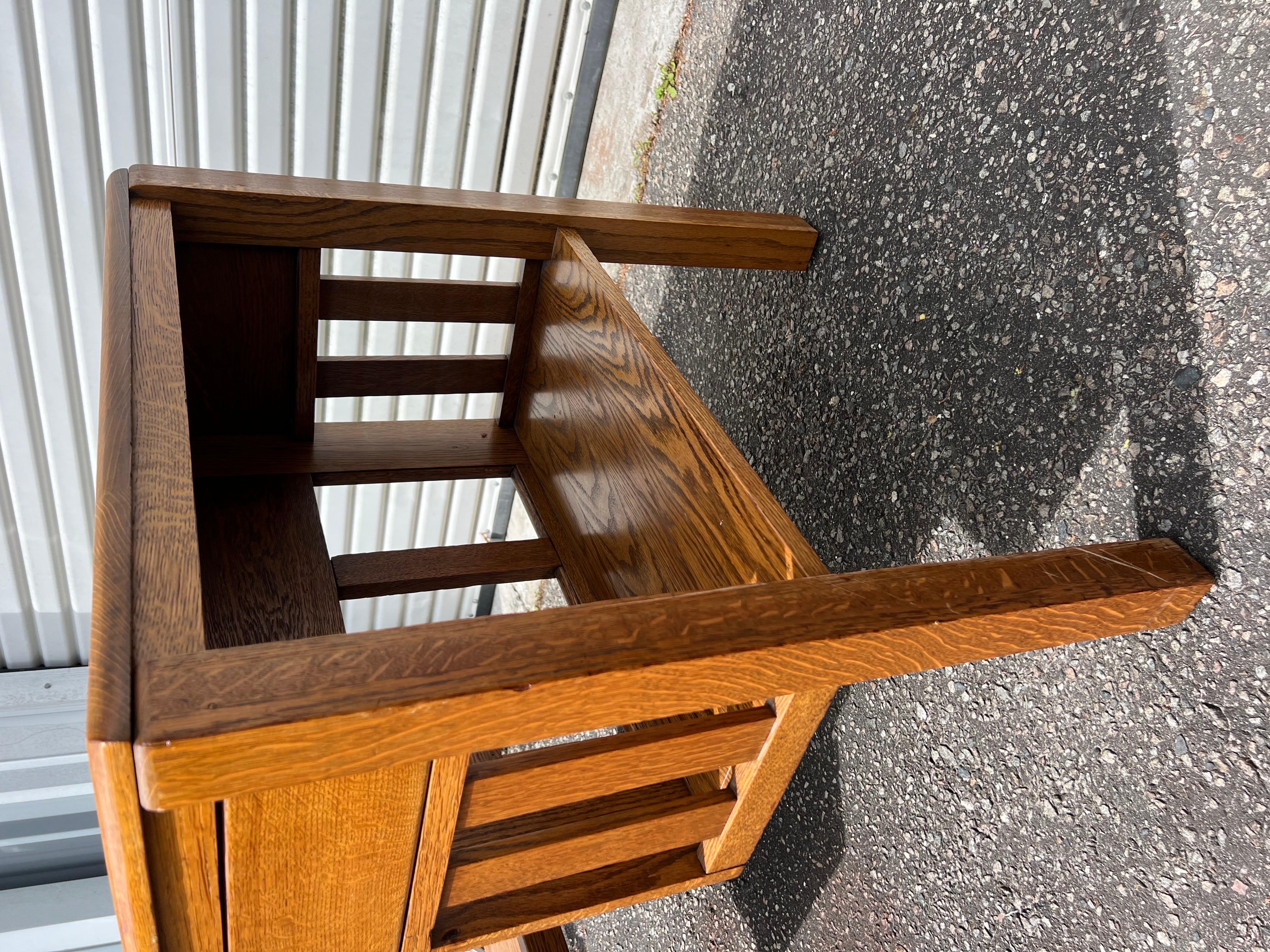 1920s Arts and Crafts Stickley Style Desk 2