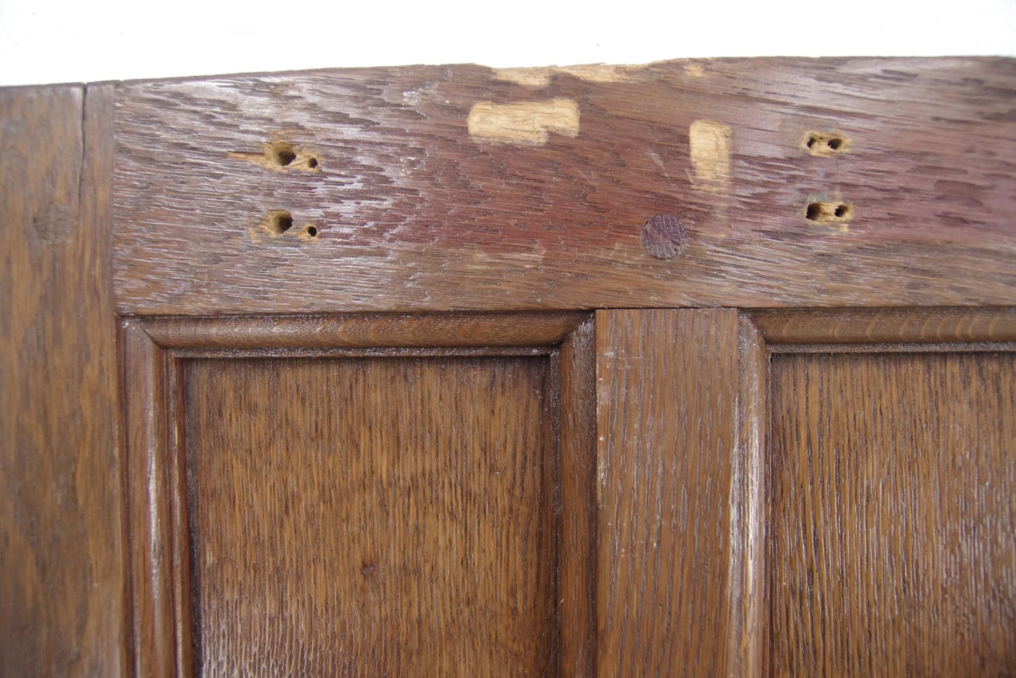 arts and crafts wood panelling