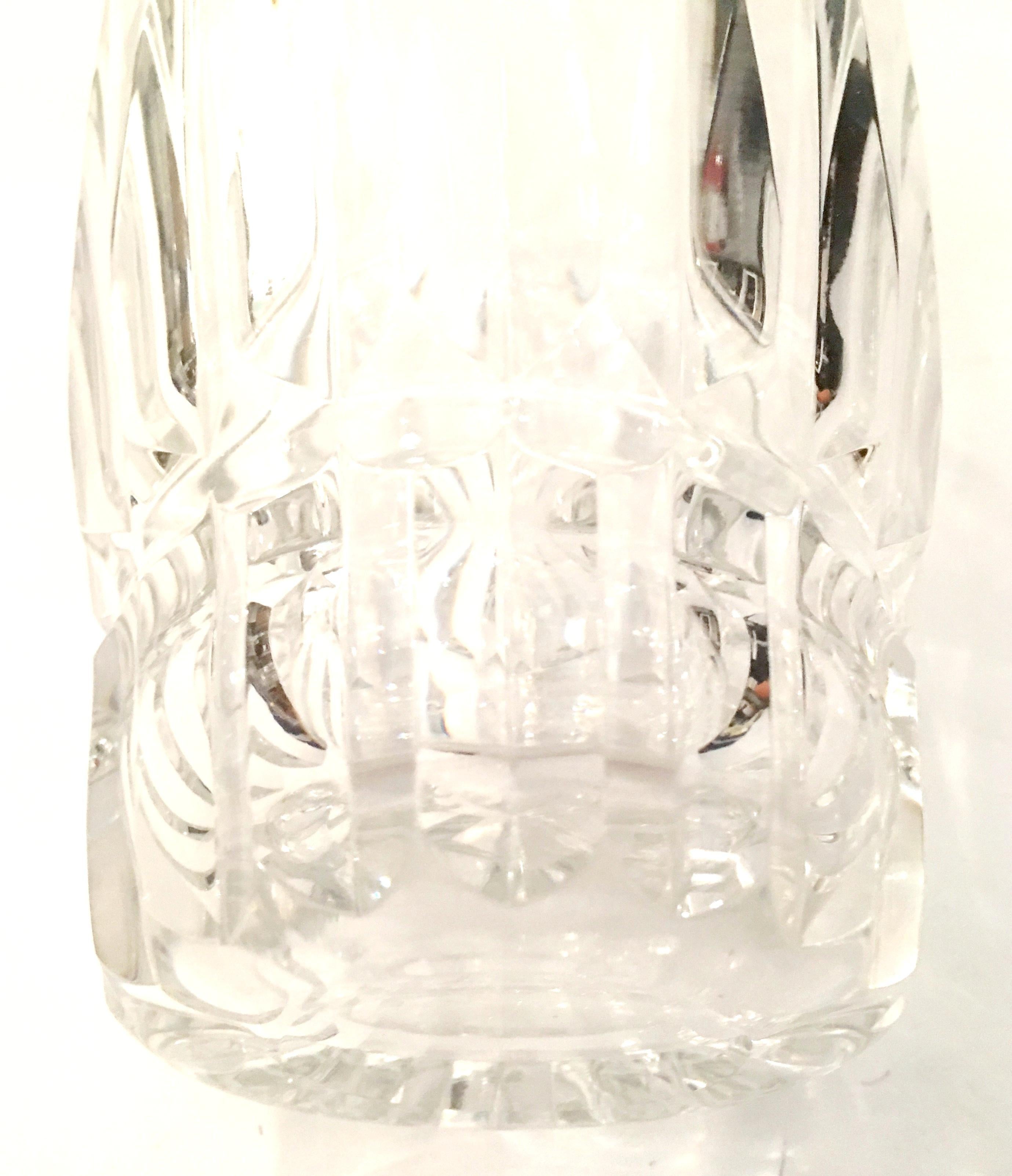 1920'S Baccarat Style Cut & Faceted Crystal Liquor Decanter 1