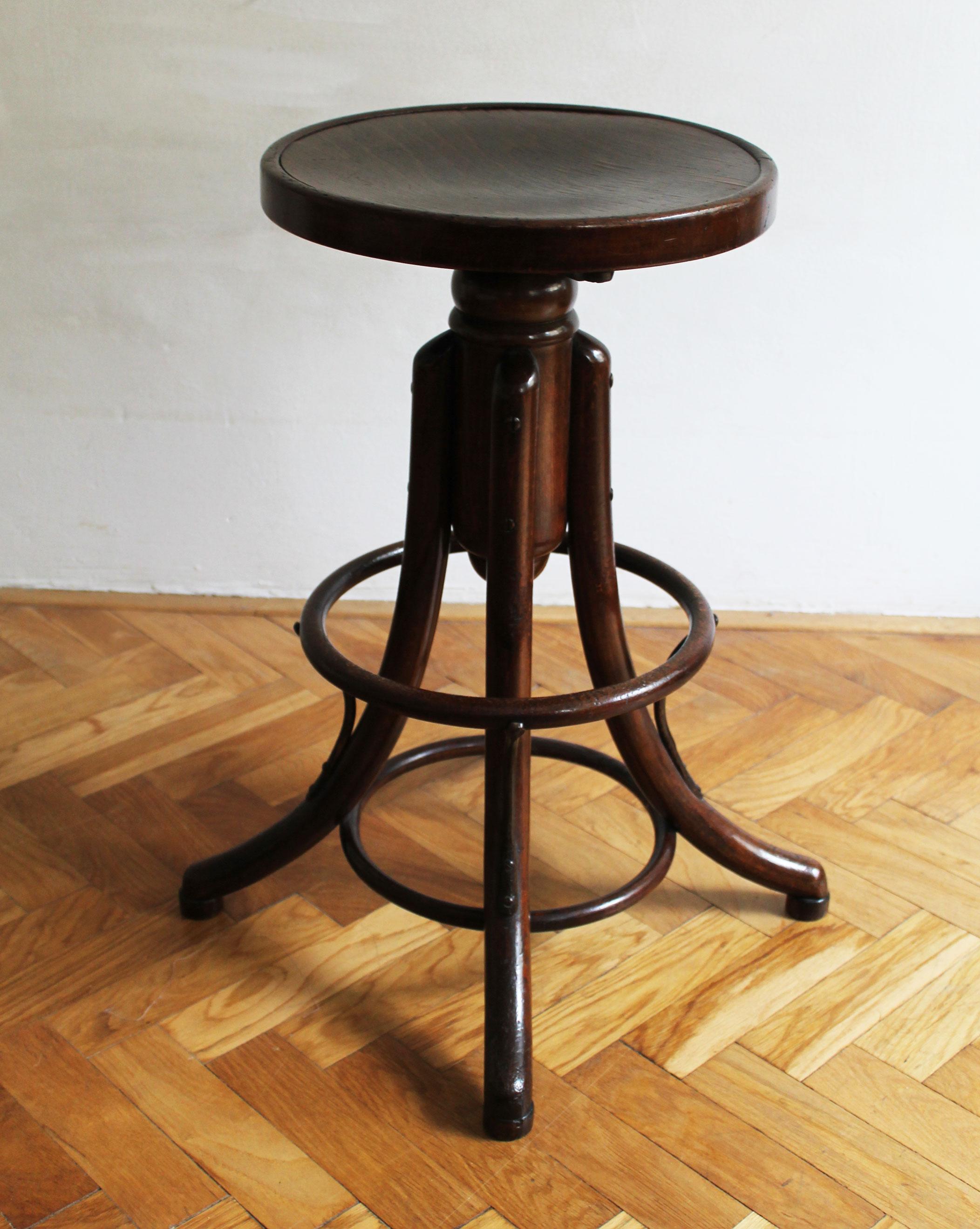 Other 1920's Bar Swivel Stool by Thonet For Sale