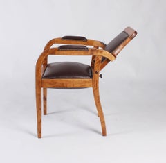 1920s Barber Chair, Armchair, Germany, Birch