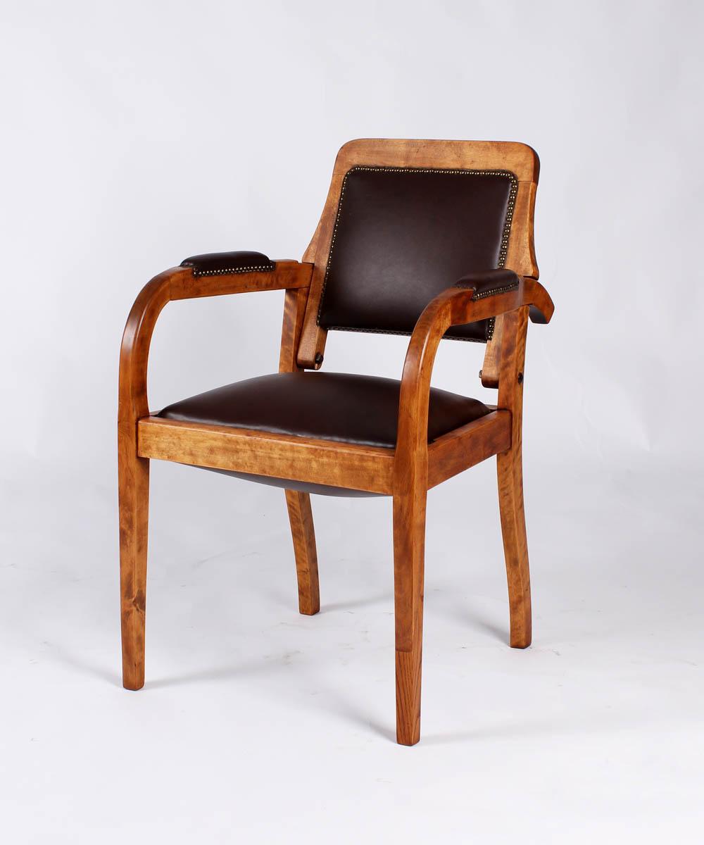 Bauhaus Chaise de barbier des années 1920, fauteuil, Allemagne, bouleau en vente