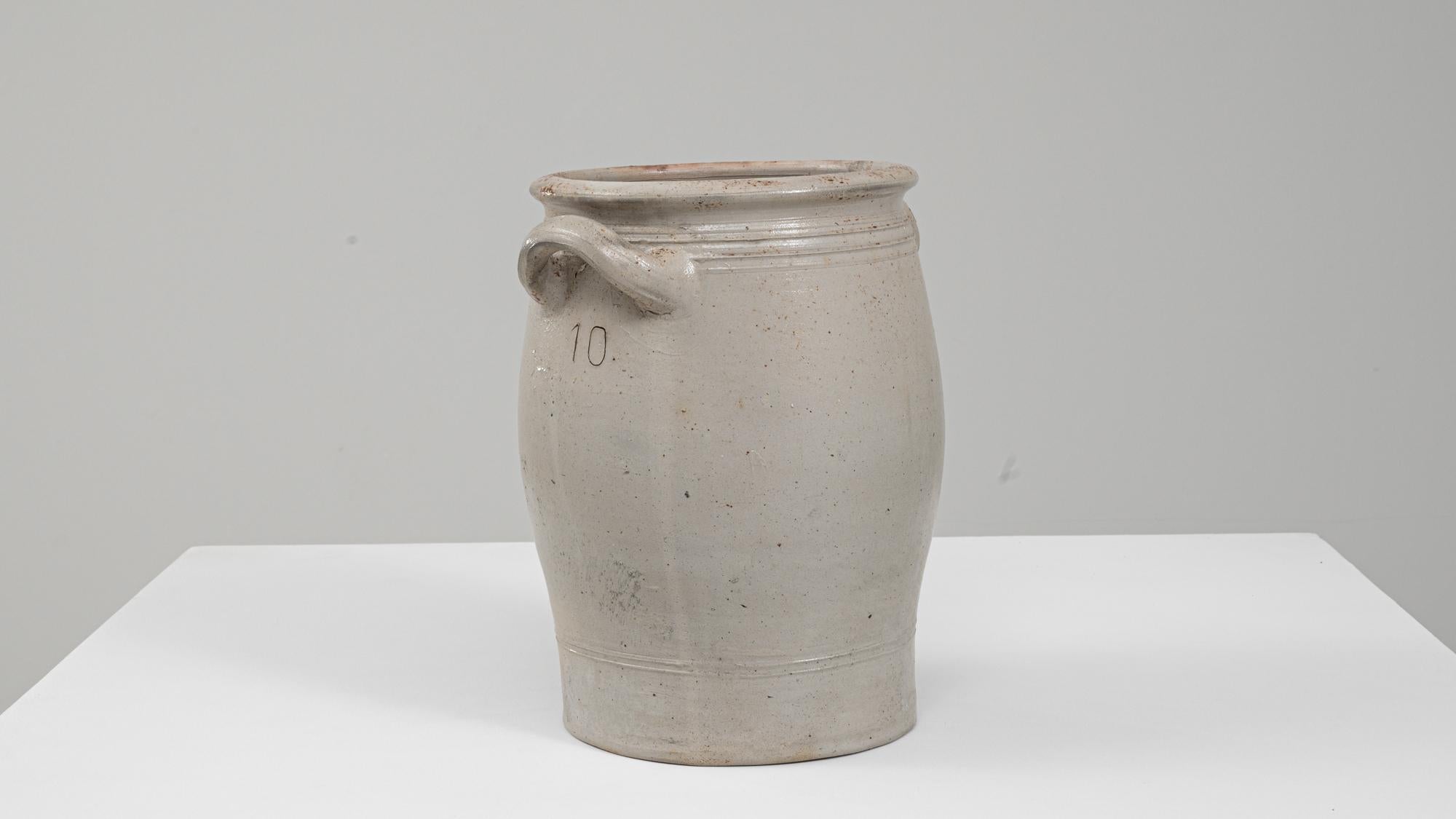 Vaso in ceramica belga del 1920 in vendita 1