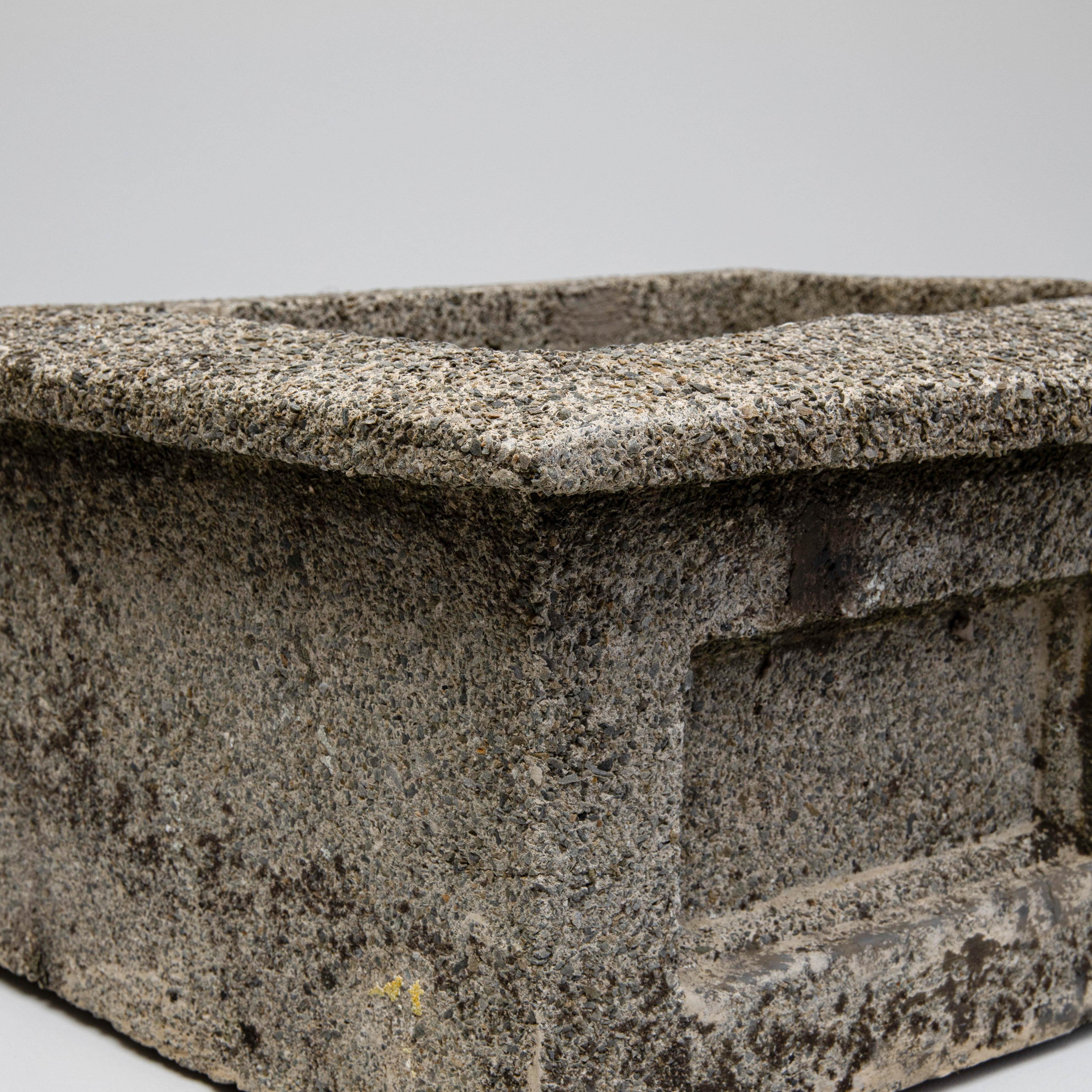1920s Belgian Concrete Sink For Sale 6