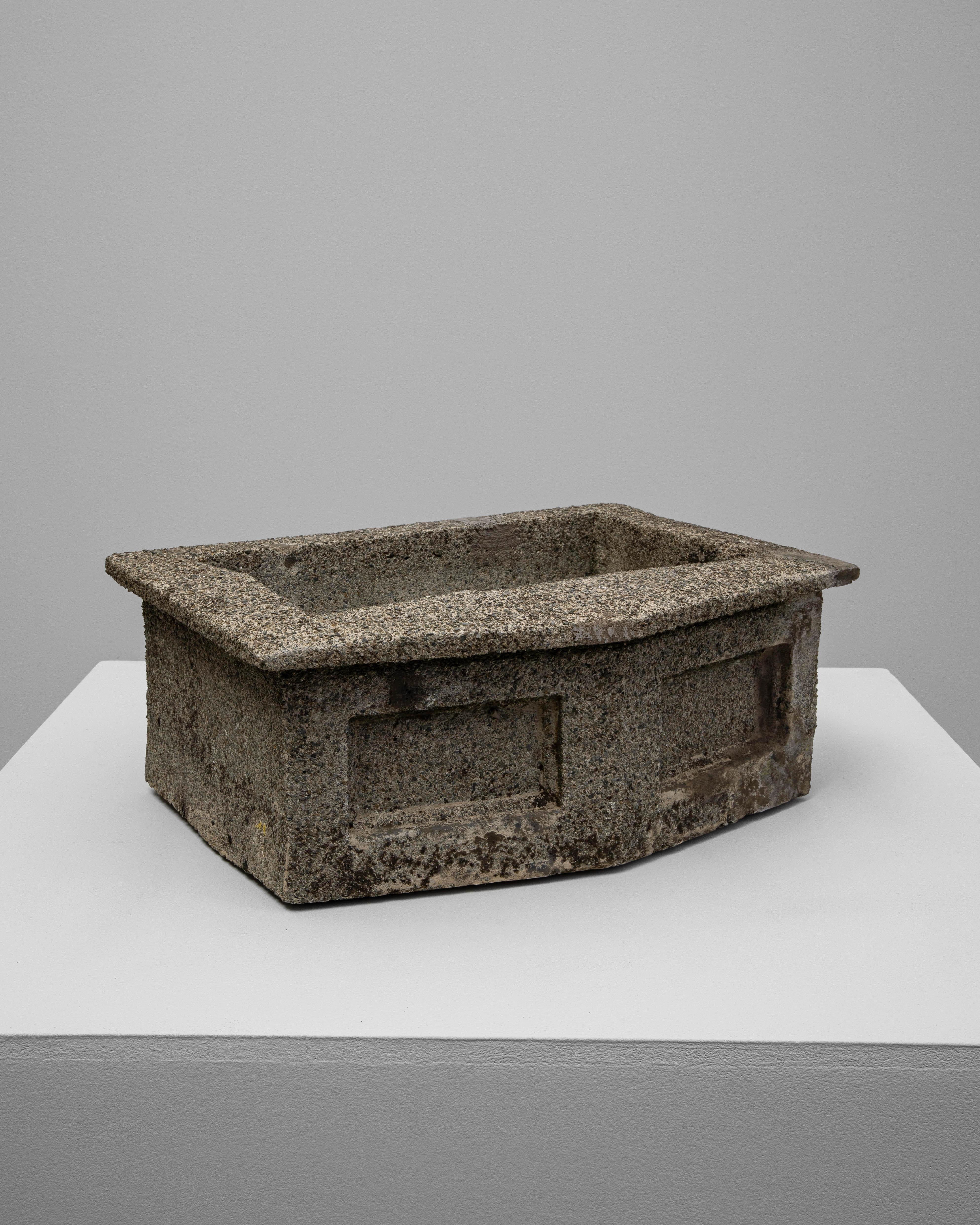 20th Century 1920s Belgian Concrete Sink For Sale