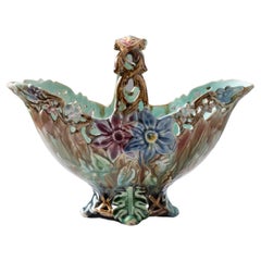 1920s Belgian Decorative Ceramic Bowl