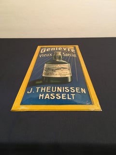 1920s Belgian Jenever Sign