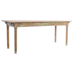 1920s Belgian Wooden Table