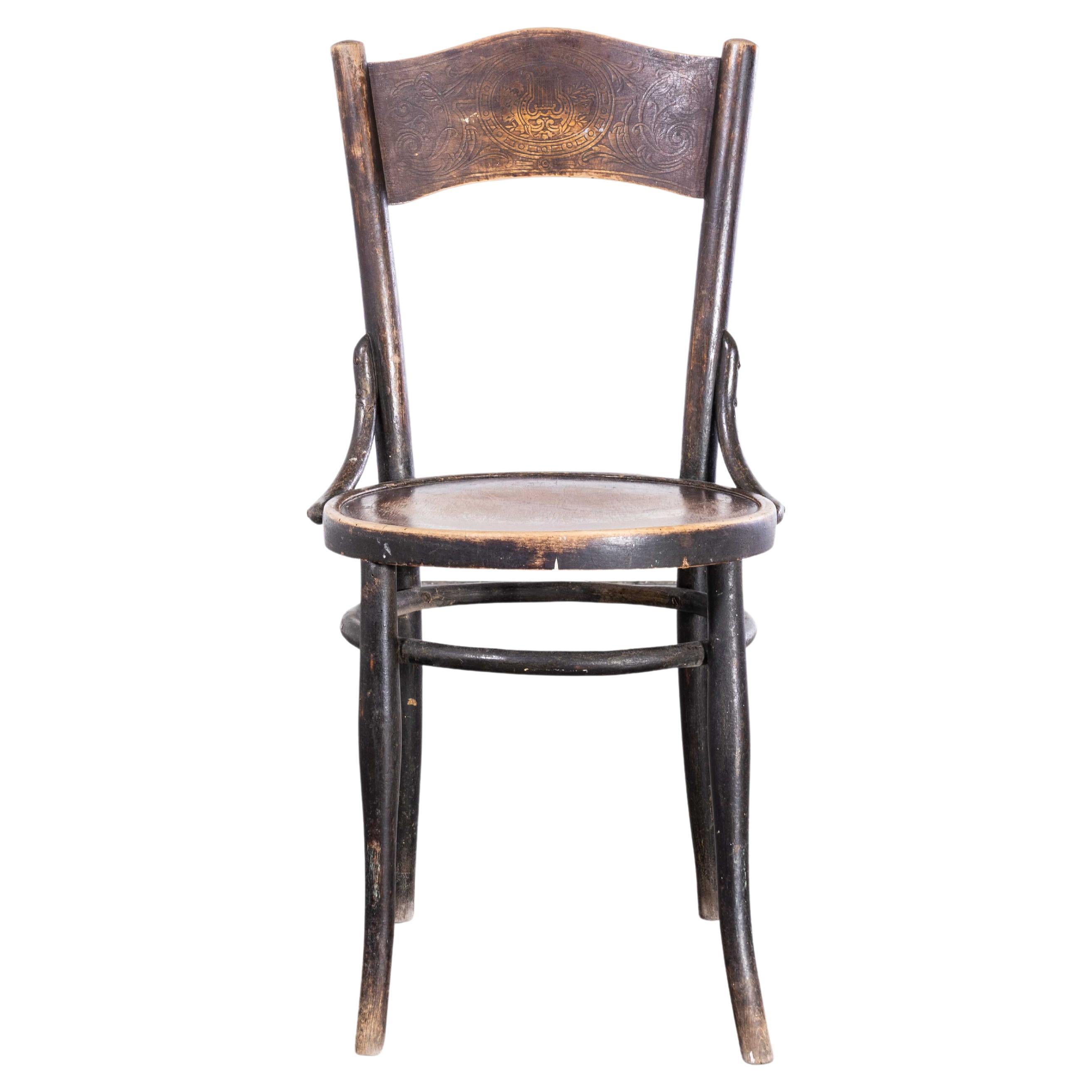 1920s Bentwood Debrecen Contrast Seat Dining Chair