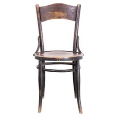 1920's Bentwood Debrecen Kontrast Sitz Esszimmerstuhl