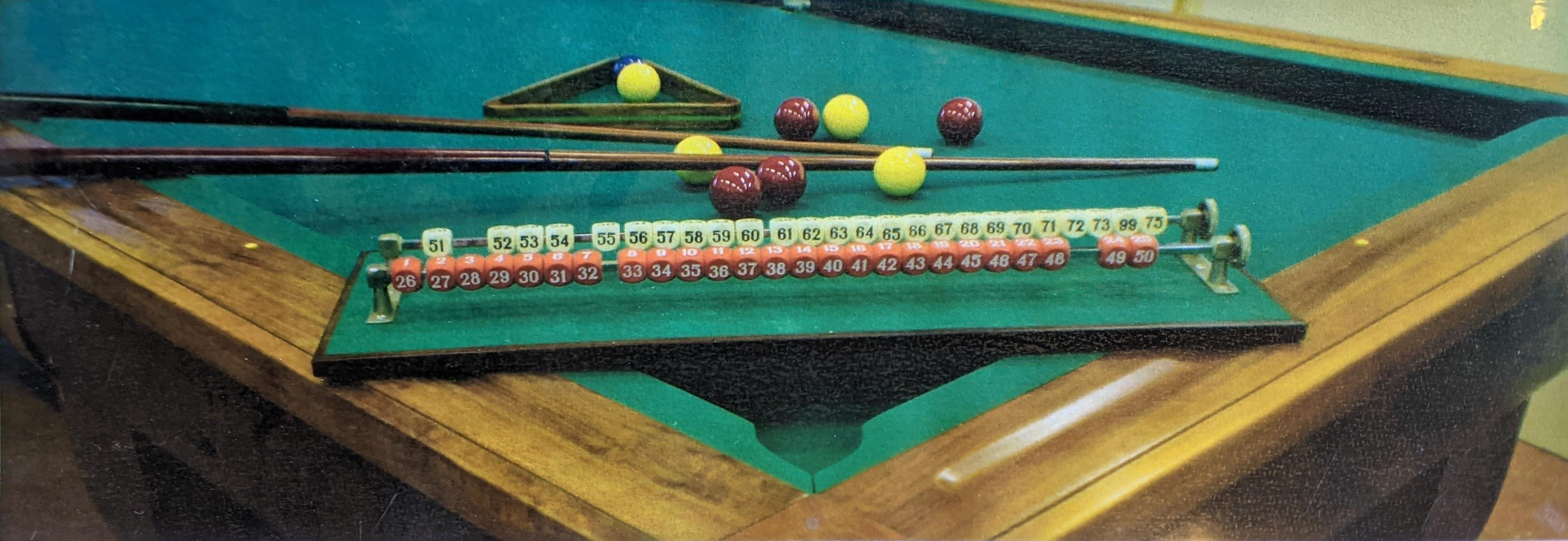 1920 pool table