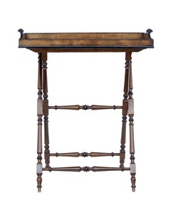 1920's Birch Butlers Tray on Stand