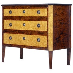 1920s Birch Kingwood Commode Chest of Drawers