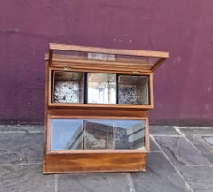 1920s Biscuit display cabinet
